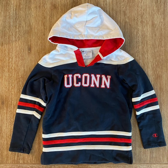 Champion UCONN University of Connecticut Youth Hooded Pullover Sweatshirt  bpkad.muratarakab.go.id